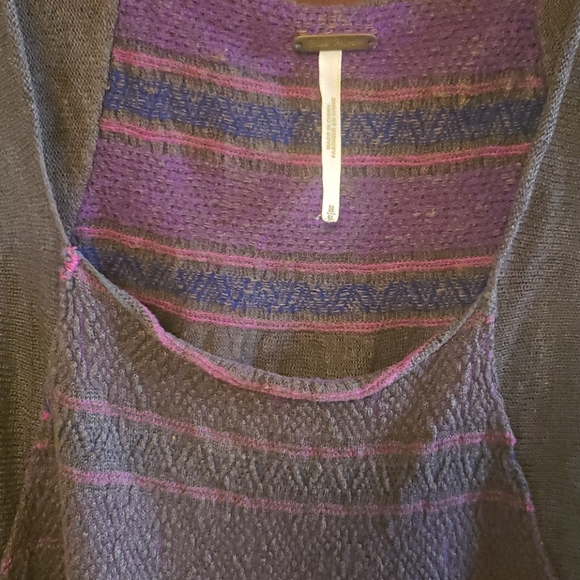 Free People linen tank sweater - Picture 2 of 6